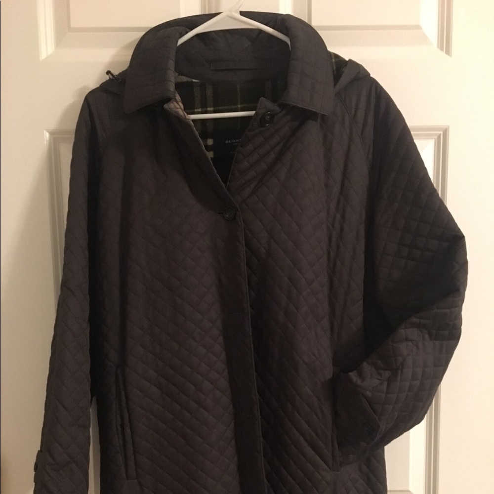 Quilted Burberry jacket